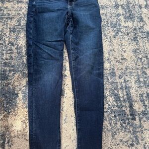 American Eagle Outfitters Dark Blue Skinny Jeans